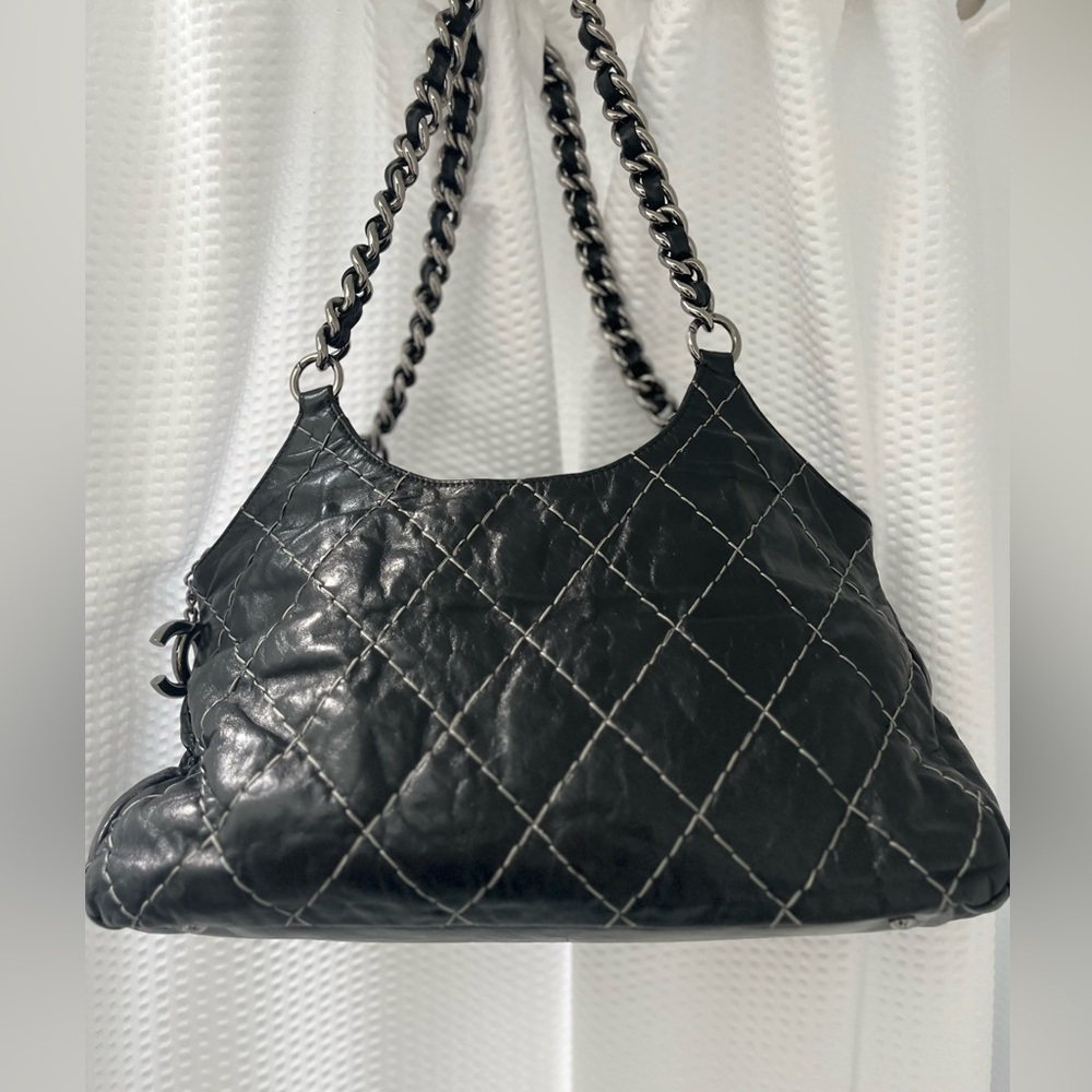 ❌Traded❌Chanel Double Stitched Quilted Bag